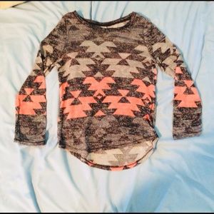 Small girls long sleeved shirt